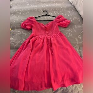 Size small hot pink mini dress.